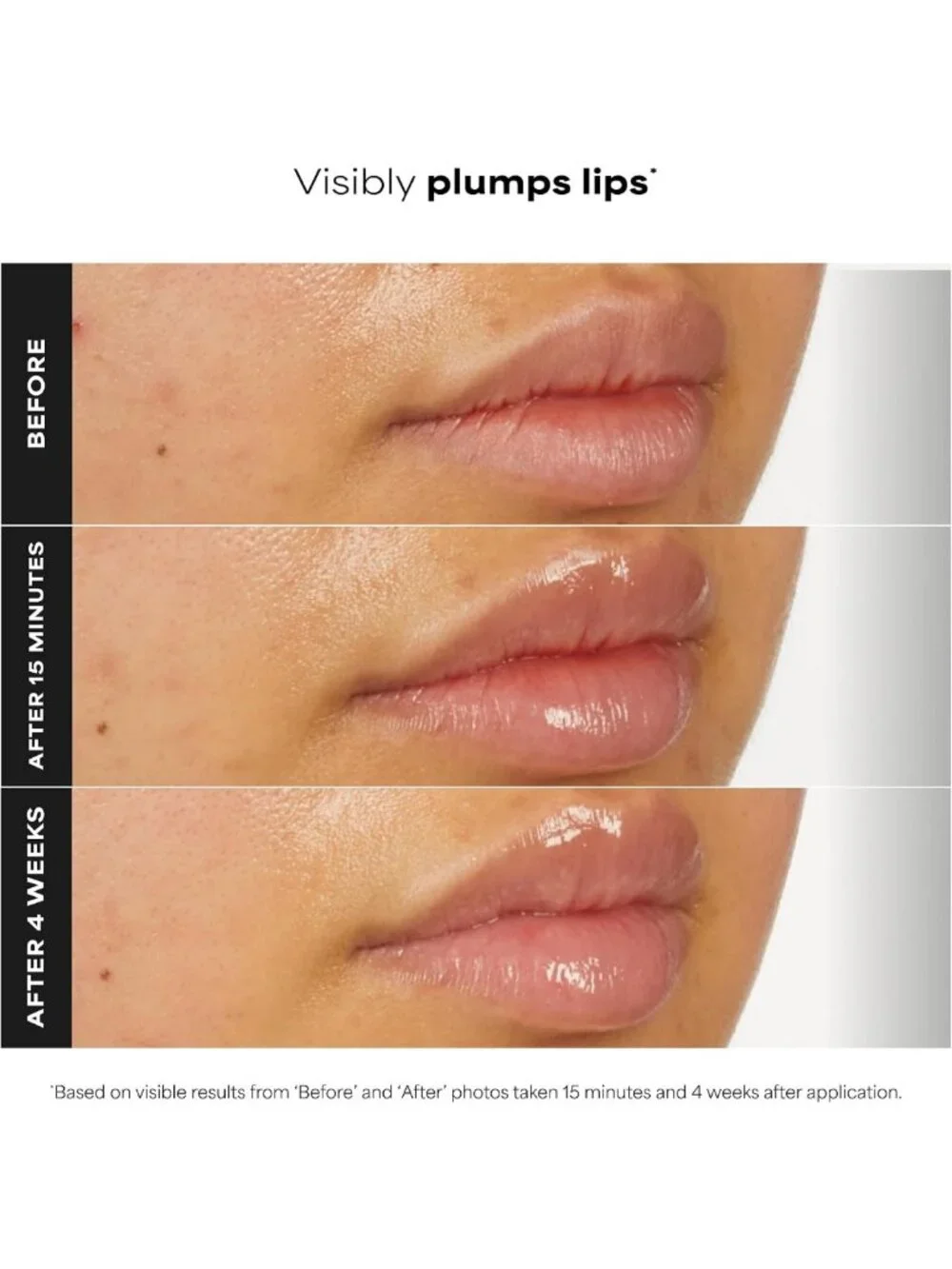 Hydrating Pro-Collagen Lip Balm - Glossy Finish, Non-Sticky, Sheer Tint